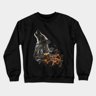 smokey wolf Crewneck Sweatshirt